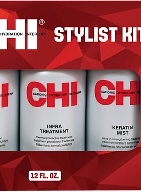 CHI Home Stylist Kit, Infra Shampoo Treatment Keratin Mist,