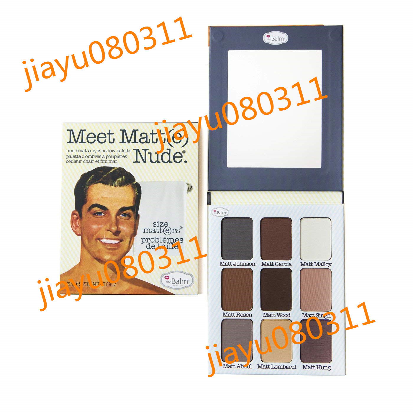 美国theBalm - Meet Matt(e) Nude Eyeshadow Palette
