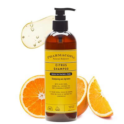 Pharmacopia Citrus Shampoo - Hair Care with Natural Ingredi