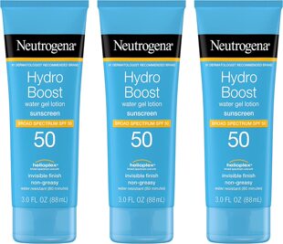 美国Neutrogena Hydro Boost Water Gel Sunscreen Lotion SPF 50