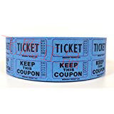 亚马逊团购Roll Raffle Ticket 50/50'设计师彩券2000张颜色可选