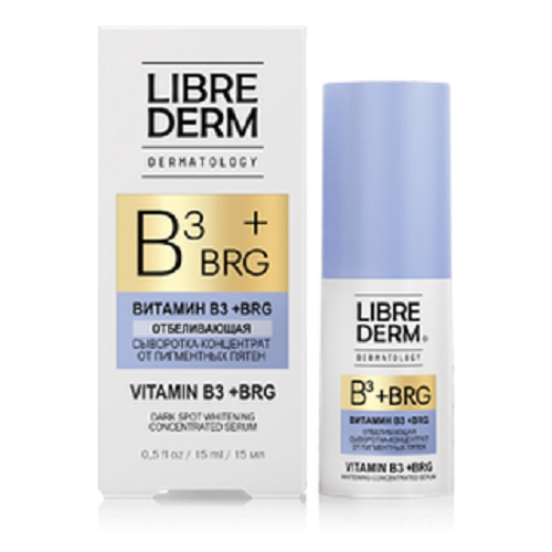 LIBREDERM VITAMIN b3 dark spot whitening concentrated serum