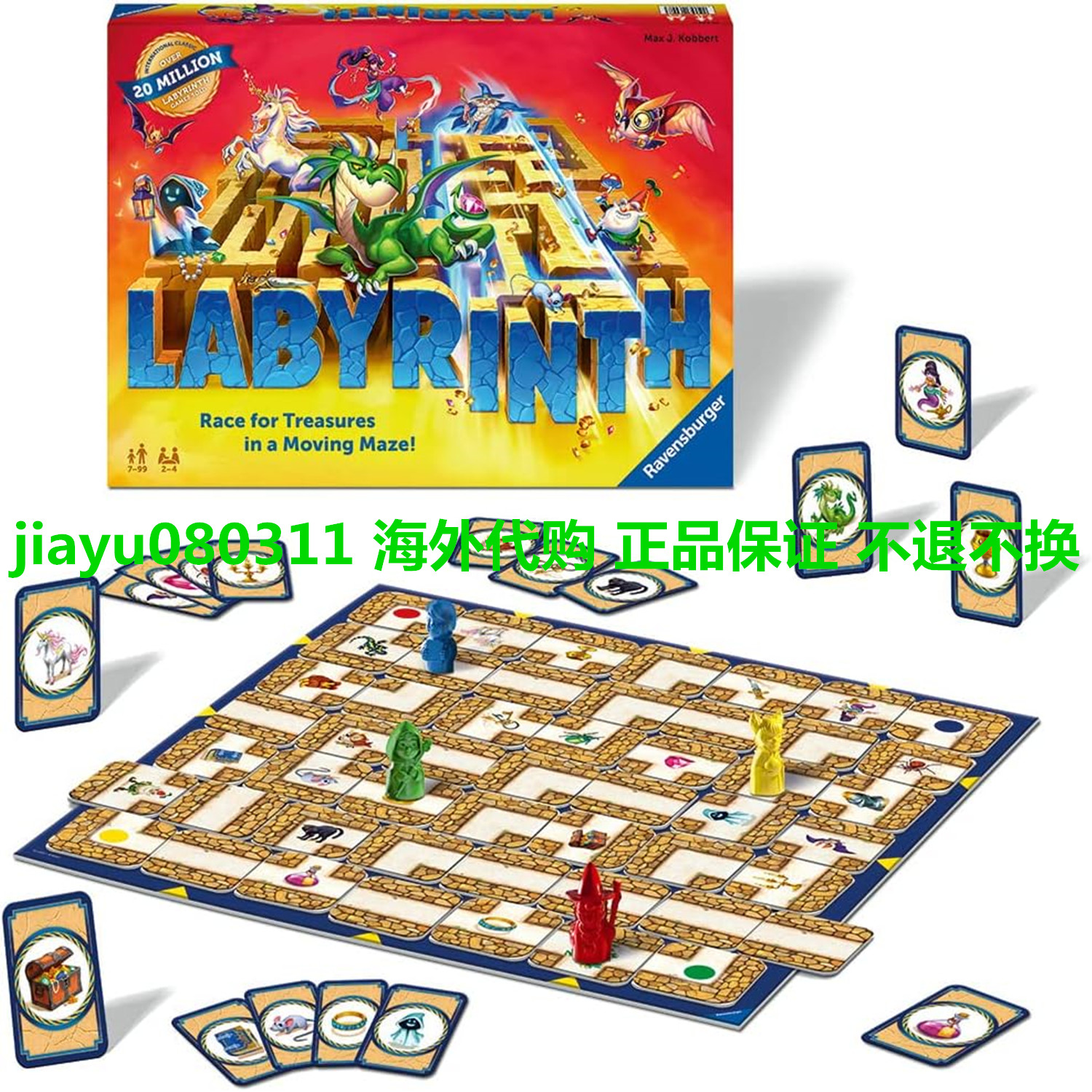 Ravensburger Labyrinth - Moving Maze Family Board Game
