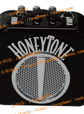 Danelectro Honeytone N-10 Guitar Mini Amp, Black with belt c