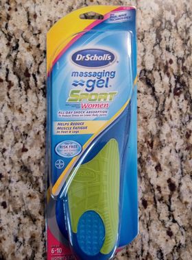 Dr. Scholl's Massaging Gel Sport Replacement Insoles, 1-Pair