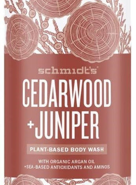 Schmidt's Natural Body Wash, Cedarwood + Juniper 16oz