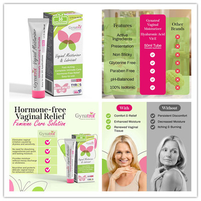 Gynatrof Vaginal Moisturizer | Hyaluronic Acid amp; Vita