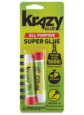 Krazy Glue KG517 Purpose Super Glue, Precision Tip, 2 Grams,