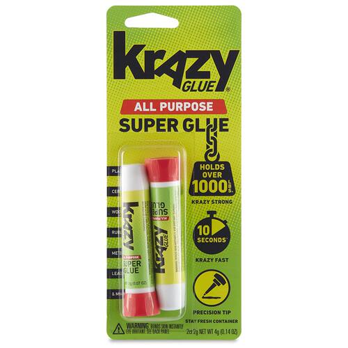 Krazy Glue KG517 Purpose Super Glue, Precision Tip, 2 Grams,
