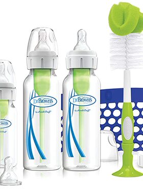 Dr. Brown's Options+ Anti-Colic Baby Bottle First Year Feedi