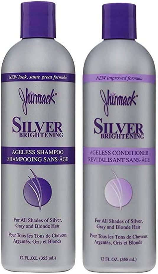 jhirmack silver brightening purple shampoo and conditioner