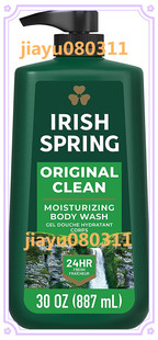 Irish Spring Original Clean Body Wash for Men, 30 oz沐浴露