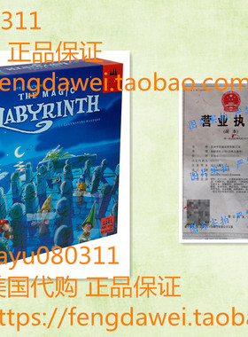 美国在途 Schmidt The Magic Labyrinth Board Game