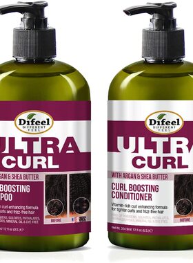 Difeel Ultra Curl 2-PC Curl Enhancing Shampoo & Conditioner