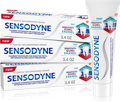 美国Sensodyne Toothpaste Sensitivity Gum and Enamel