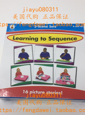 美国Carson-Dellosa Publishing 3-Scene: Learning to Sequence