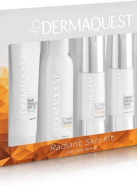 美国DermaQuest Radiant Skin Starter/Travel Kit - 4 items