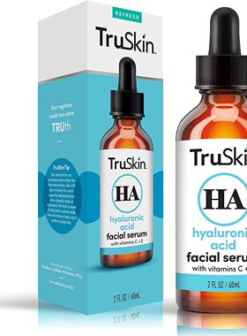 美国TruSkin Hyaluronic Acid Serum for Face ，2 fl oz
