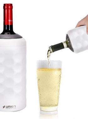 Wine Chiller - Premium Wine Bottle Chiller Double Walled, Va