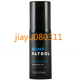 Shave Oil Natural Patrol Essential with Pre Men Bump for