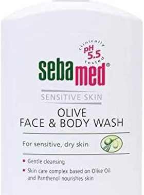 美国Sebamed Olive Face and Body Wash Pump Pot 1000ml
