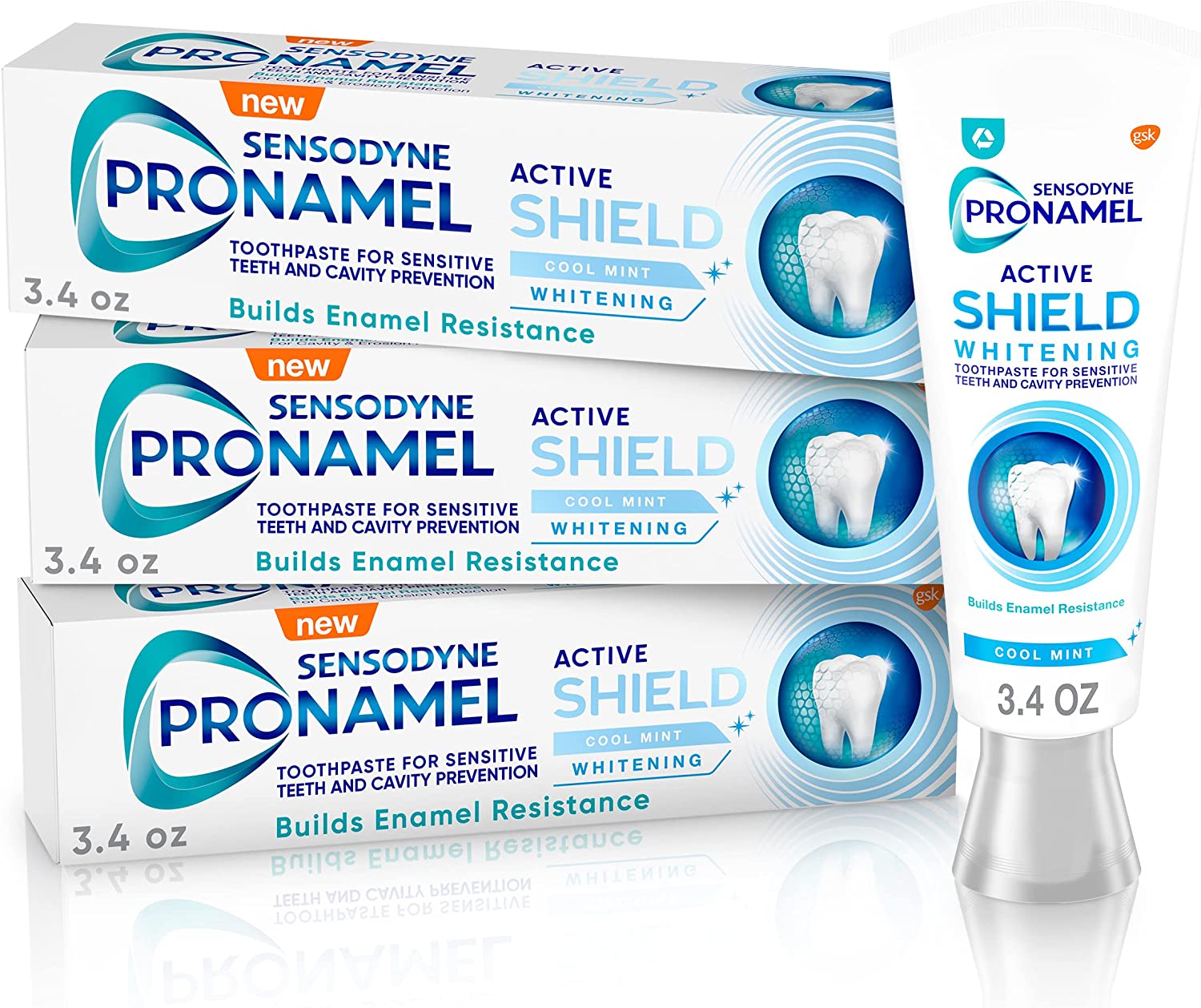 Sensodyne Pronamel Active Shield Whitening Enamel Toothpaste