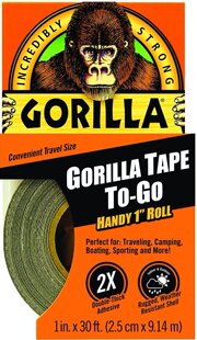 美国Gorilla 6009002 Weather Tape, 1-Pack, Black