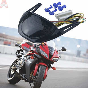 适用本田CBR600RR F5 07-11-12年改装后尾灯后刹车灯带转向灯尾灯