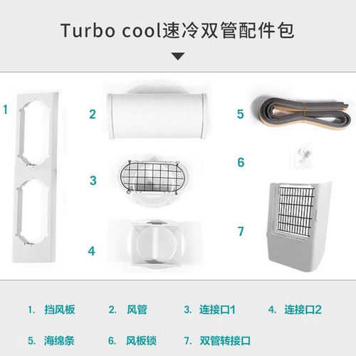 海信科龙移动空调配件