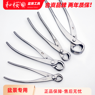 球节剪大号不锈钢和樱盆景修剪造型专用工具球形型剪刀修枝钳套装