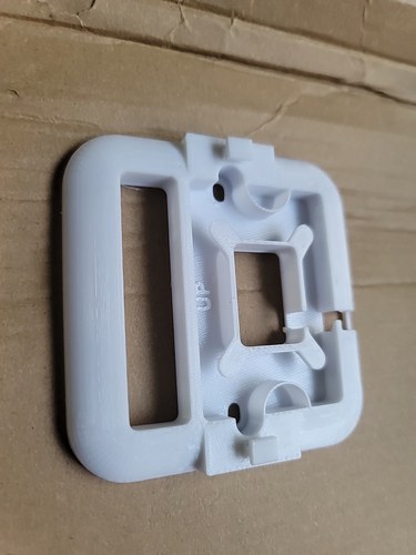 中兴G1612V5&G1615V5专用壁挂支架底座，新款T型卡扣 全新非原装