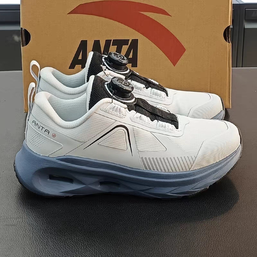 安踏神行9PRO丨缓震慢跑革面训练运动鞋健身男鞋综训鞋112447711