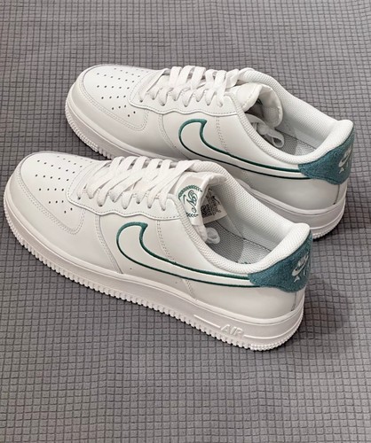 Nike Air Force 1 LOW 低帮 板鞋 男款 白绿FN8349-100