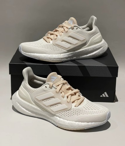 adidas Pureboost 23 舒适百搭 网布 低帮跑步鞋 IF1535
