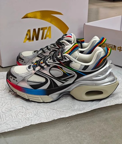 安踏芯云丨复古厚底老爹鞋男女同款情侣112438877R