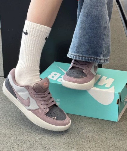 Nike SB Force 58 织物皮革复古运动休闲透气低帮板鞋DV5477-010