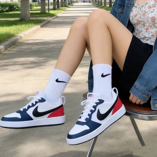 七 耐克Nike Court Borough Low 2 校园风防滑耐磨DO7446-101