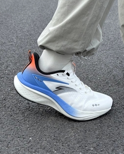 安踏马赫5代SE｜缓震耐磨中考体测学生运动跑步鞋112515582