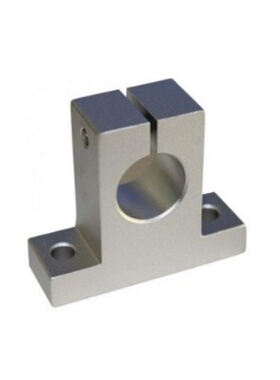 直线光轴立式承导轨道滑块动杆光杆固定支架法兰轴承支座SK151718