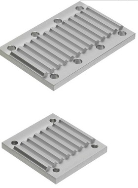 同步齿形带用金属件 下方过压防止金属件·孔位置指定型TBCF