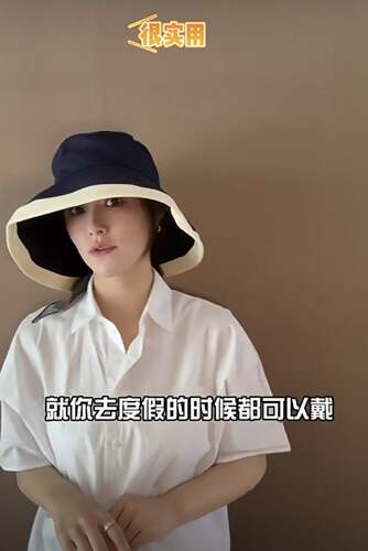 泰国女士多色遮阳帽