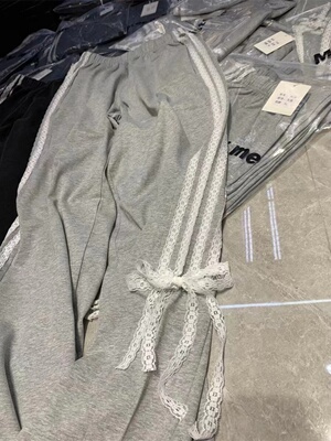 RRfshion2024纹高腰直筒裤