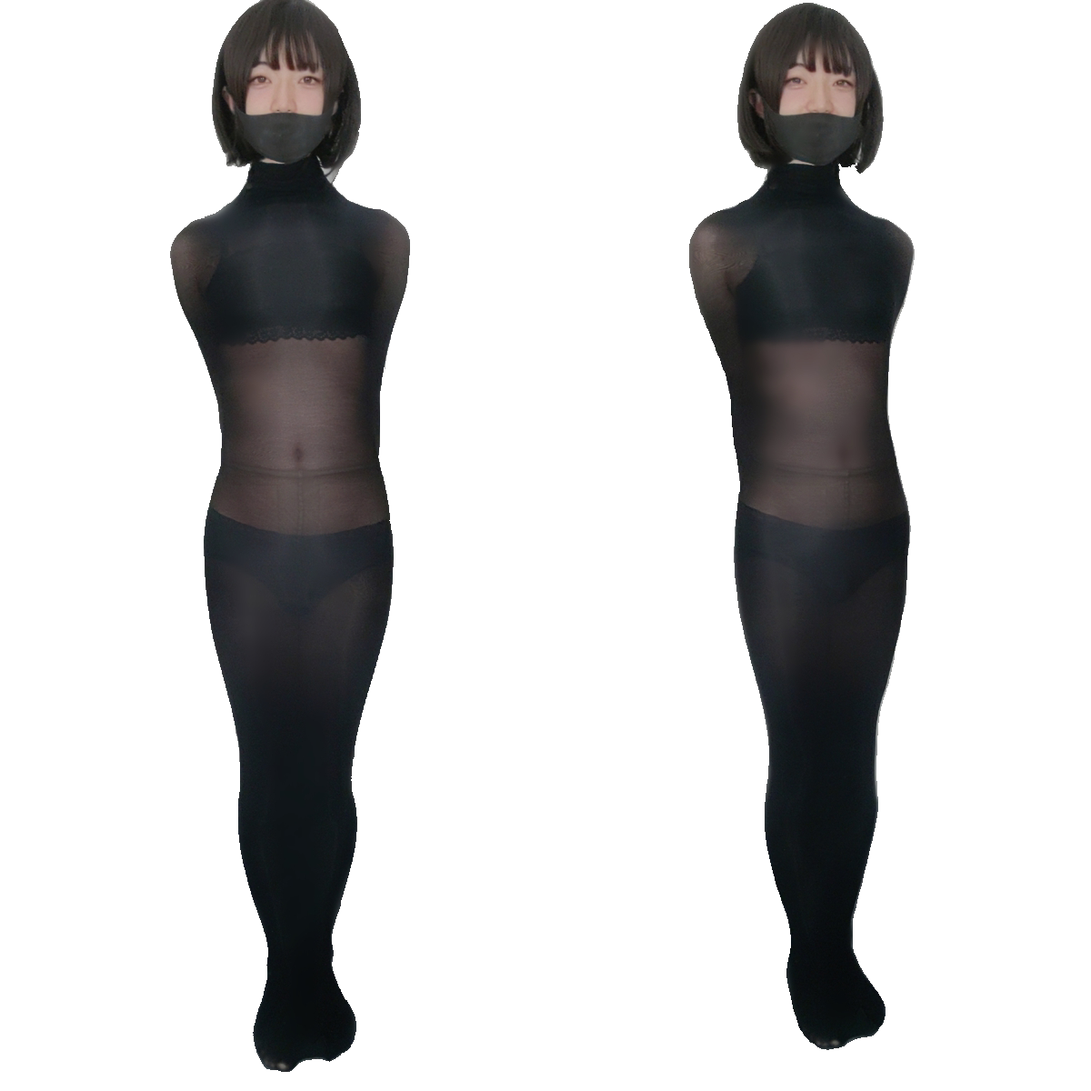 新款超紧无缝高弹天鹅绒超薄纯色连体衣耐刮耐勾丝全包丝袜睡口袋