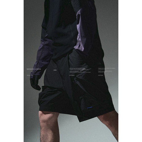 战术机能金属蜂窝袋速干防水短裤