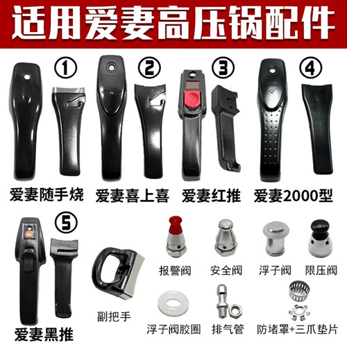 盖子出气嘴保险排气密封圈副柄
