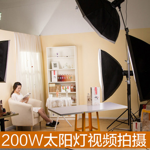 贝阳200W44补光灯光LED摄影灯专业布置柔光常亮室内打光拍照