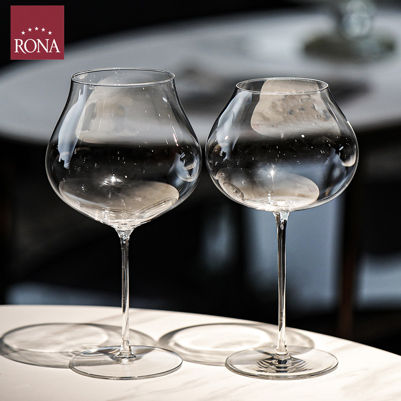紅酒杯RONA輕奢水晶760勃艮第杯