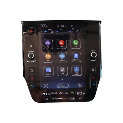 斯巴鲁导航车机中控钢化膜