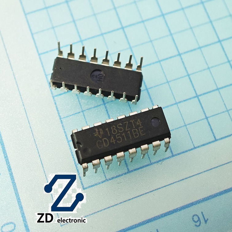 CD4511BE 逻辑门 全新原装现货 DIP 热卖