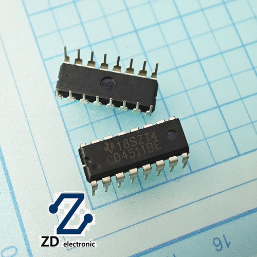 CD4511BE   CD4511 信号开关/编解码器/多路复用器 已测试